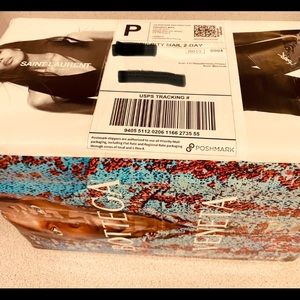 Shipped Saint Laurent hoodie black /pink M